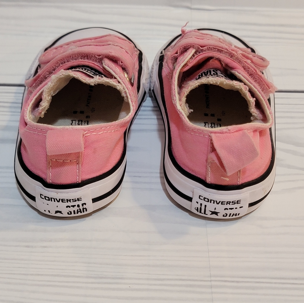 Converse ALL STAR pink  shoes size 3 - Picture 2 of 3